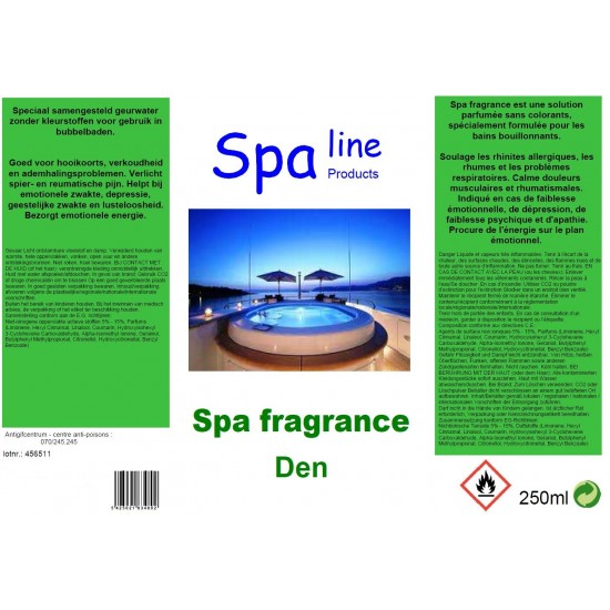 Spa Fragrance den 250Ml